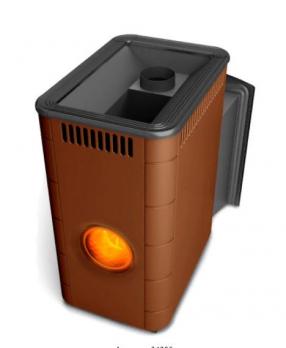 Аврора Inox Витра Иллюминатор терракота