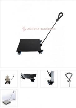 Тележка на колесах малая