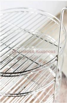 Этажерка (решетка) 4-х ярусная большая ПРЕМИУМ D.33 cm