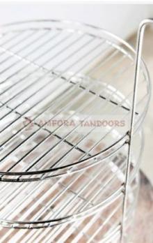 Этажерка (решетка) 3-х ярусная большая ПРЕМИУМ D.33 cm