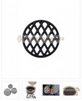 Решетка для стейков d 210 мм с матовым керамическим покрытием