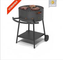 МАНГАЛ "ДАЧНИК " С ЧУГУННОЙ РЕШЕТКОЙ ГРИЛЬ Ø 450ММ И ПОДСТАВКОЙ