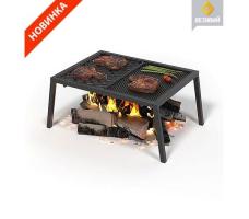 ПЛИТА ЧУГУННАЯ "ГРИЛЬ","СТЕЙК" С ПОДСТАВКОЙ