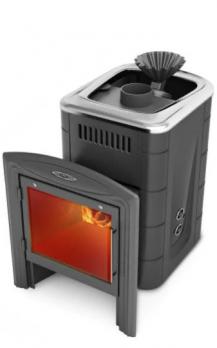 ПБ Гейзер Мини 2016 Inox Витра ЗК ТО антрацит