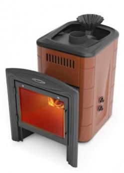 ПБ Гейзер Мини 2016 Inox Витра ЗК ТО терракота