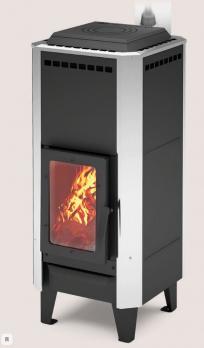 Отопительная печь Вертикаль металлика