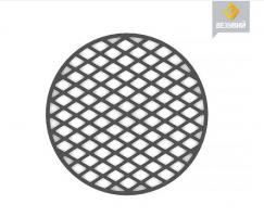 РЕШЕТКА ГРИЛЬ ЧУГУННАЯ ВЕЗУВИЙ Ø 450ММ