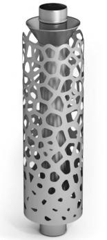 Каменка натрубная САФАРИ, Ø115, 1м, 1/1мм, н/н