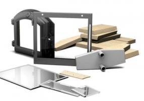 Дверца АКВАРИУС (антрацит)