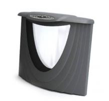 Дверца для банных печей со стеклом (антрацит)